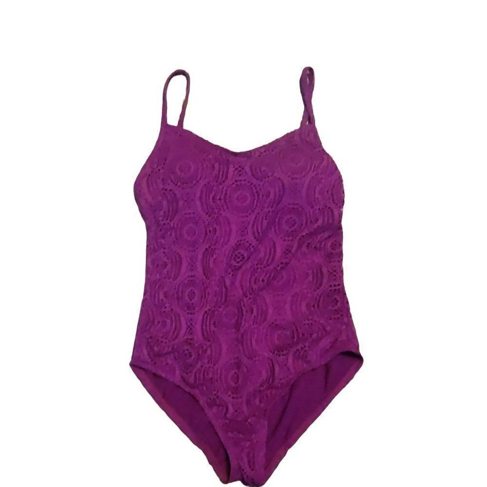 Catalina Textured One Piece Swimsuit Women's Size Small